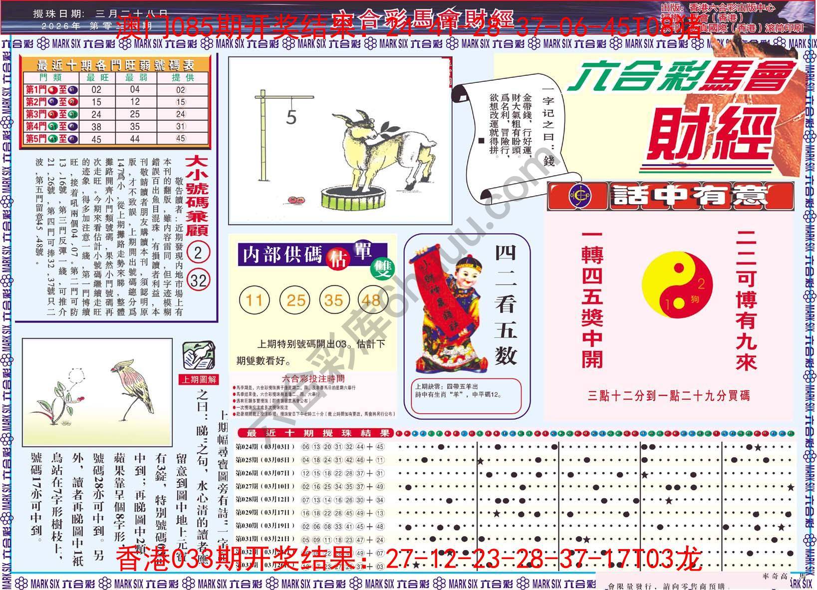 六合彩马会财经