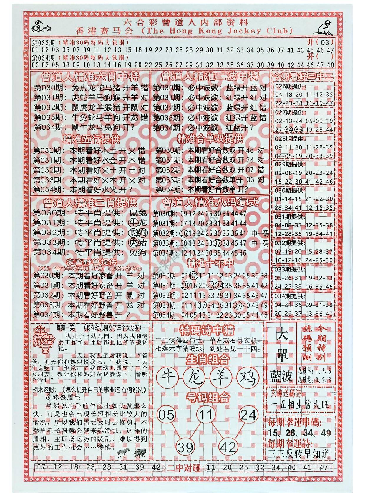 曾道人内部资料