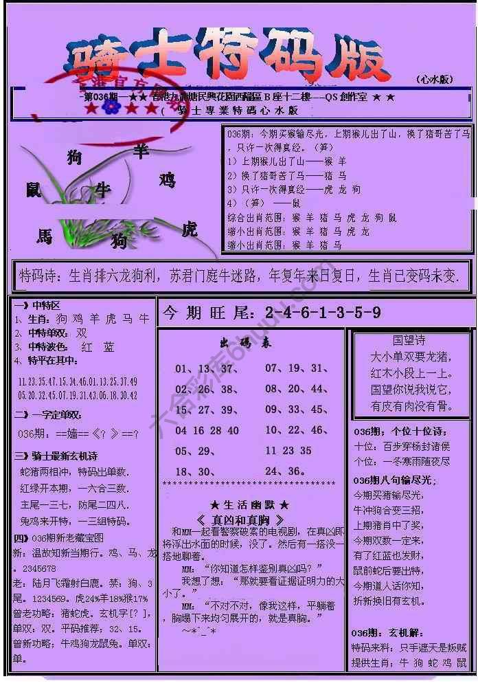 另类骑士特码版