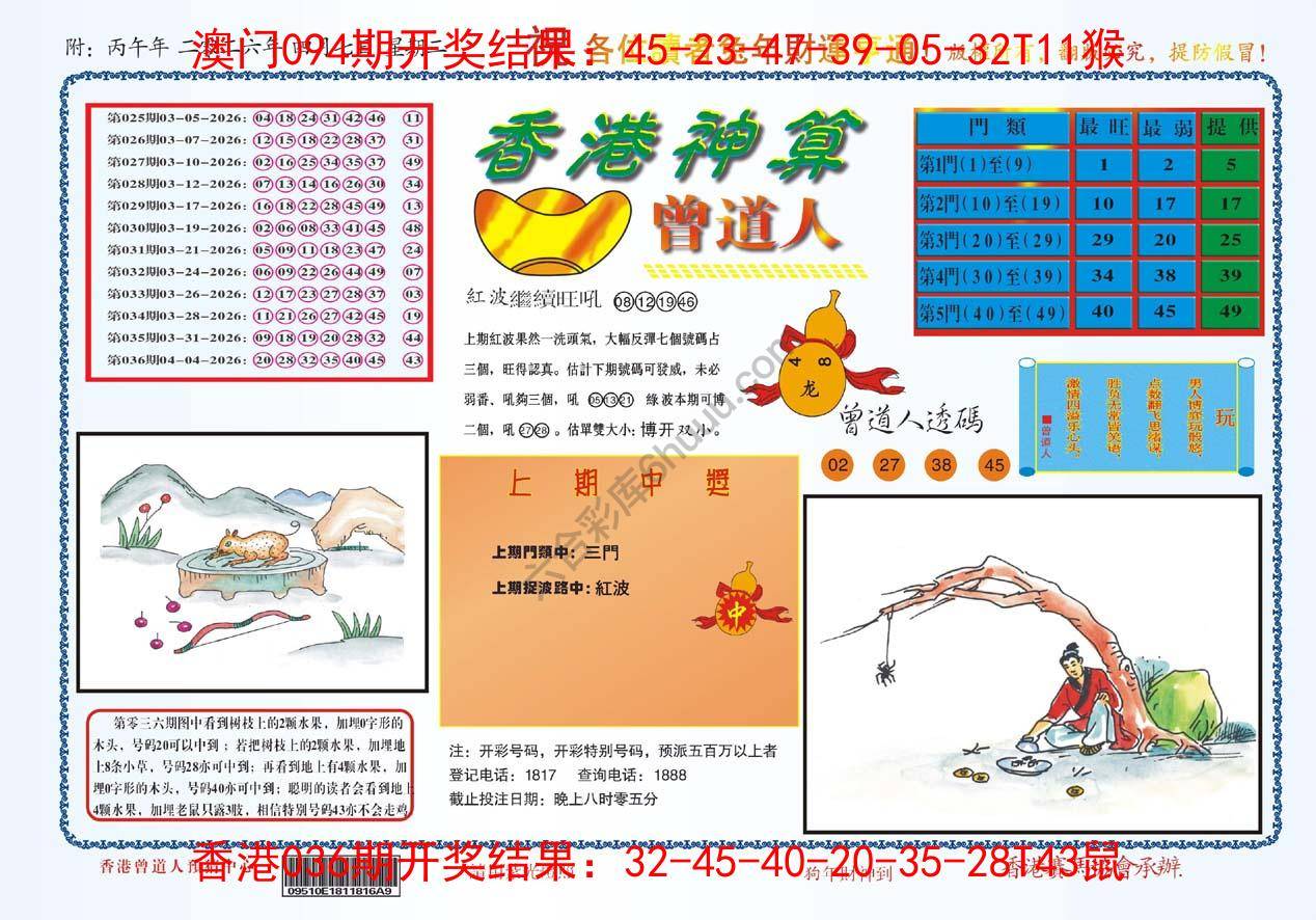 香港神算曾道人