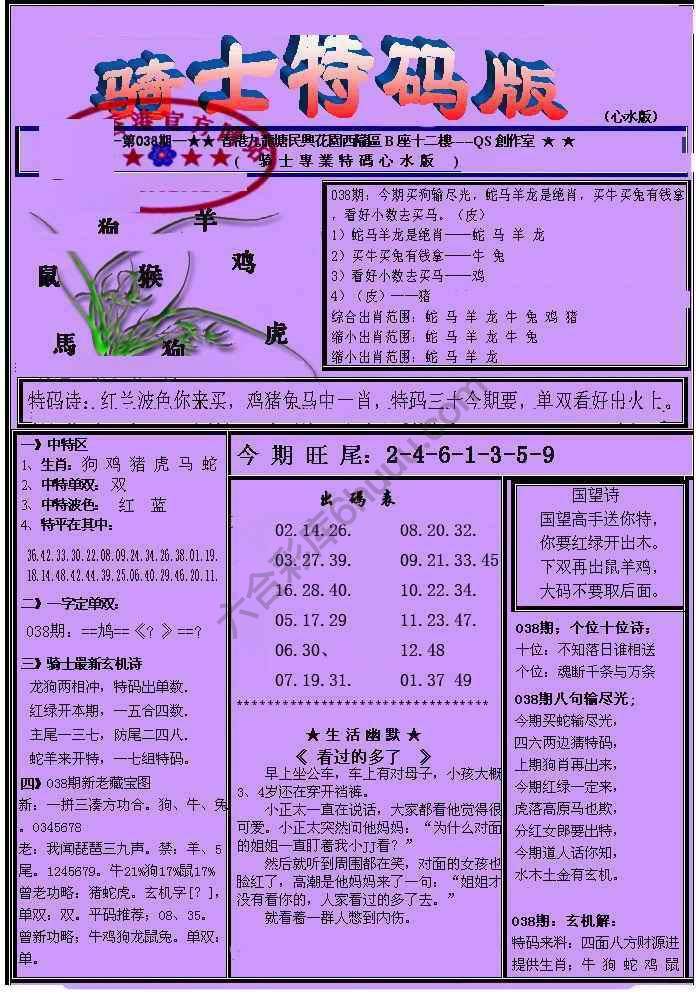 另类骑士特码版