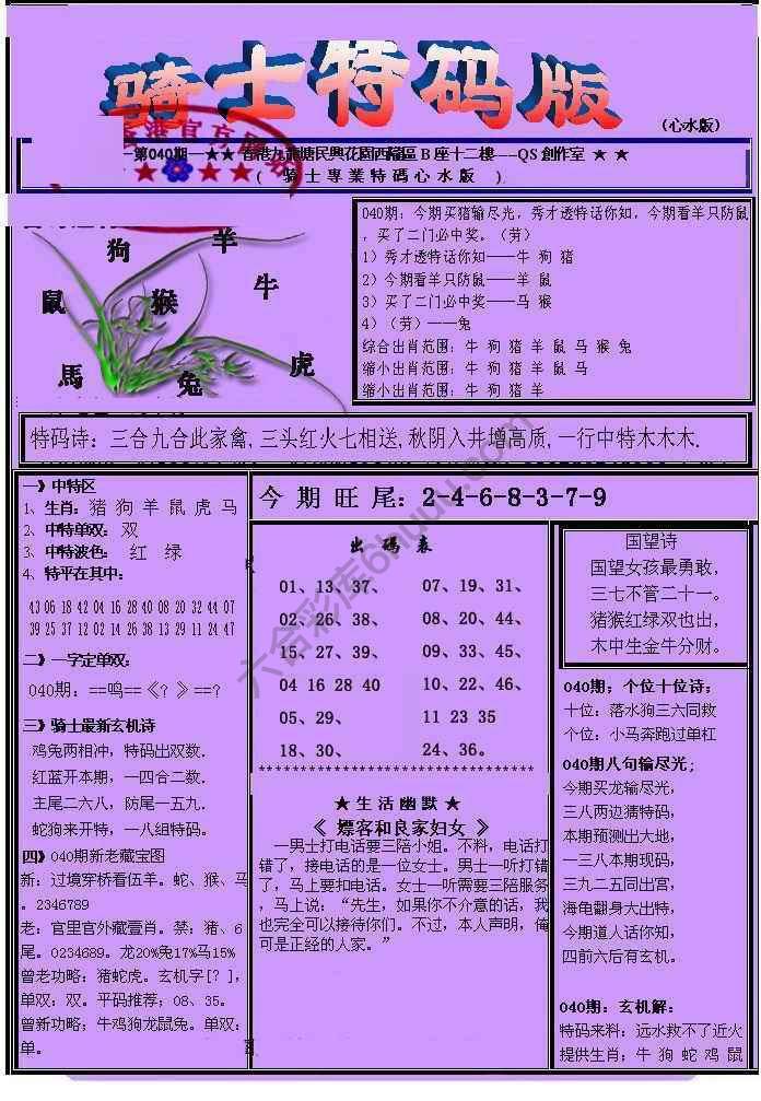 另类骑士特码版