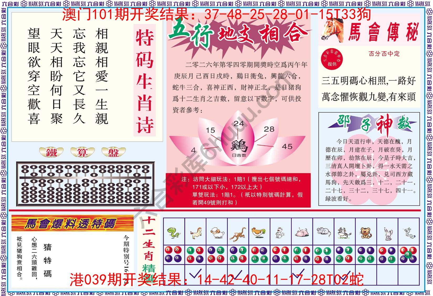 六合彩马会财经