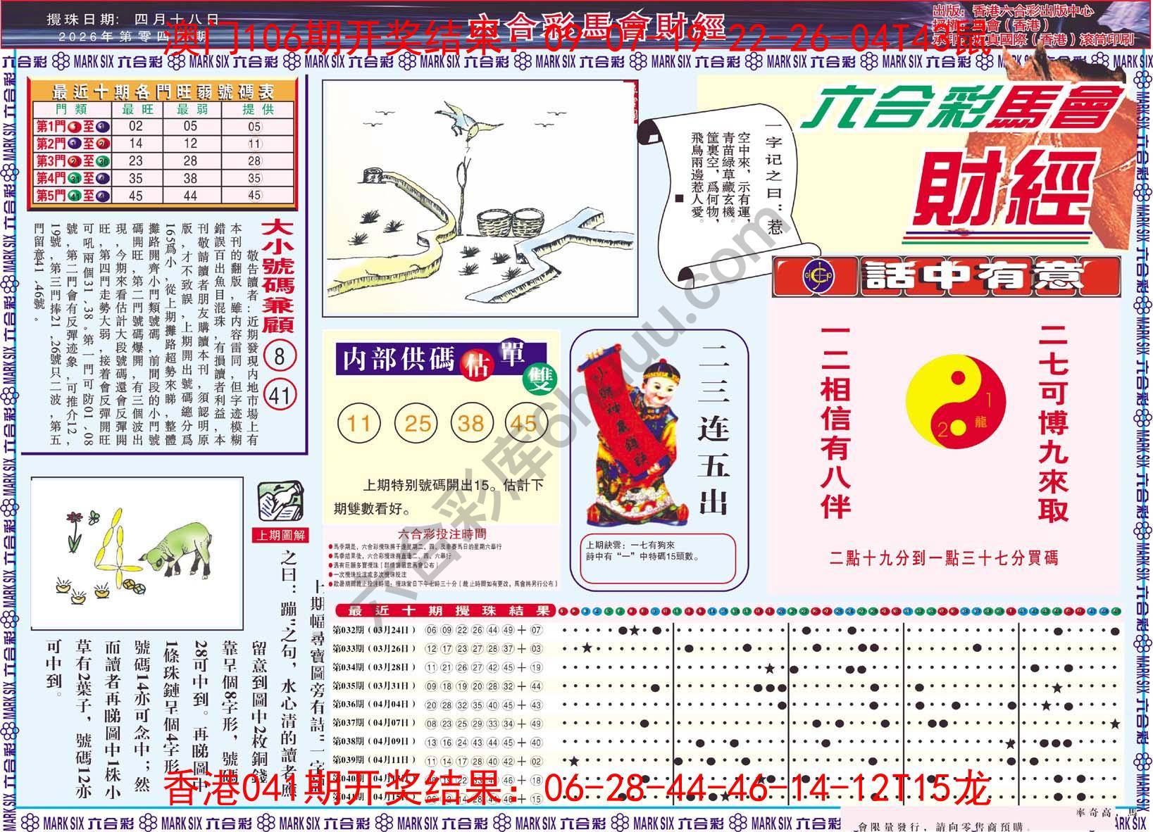 六合彩马会财经