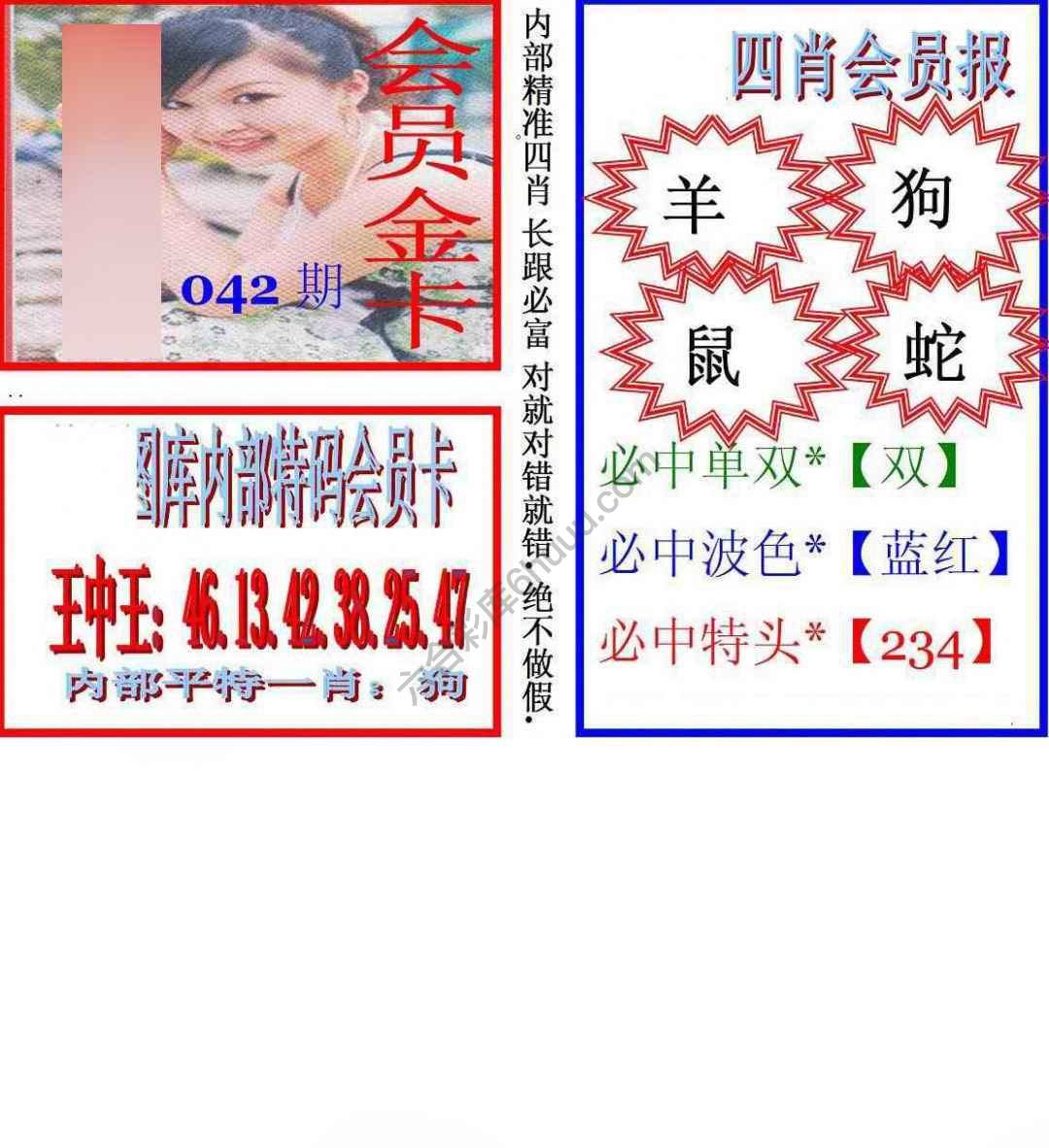 马经四肖会员报