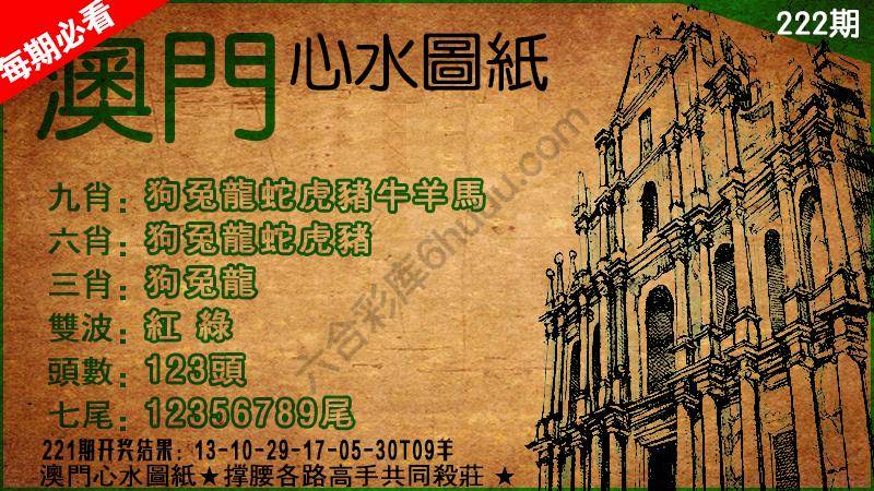 澳门心水图纸