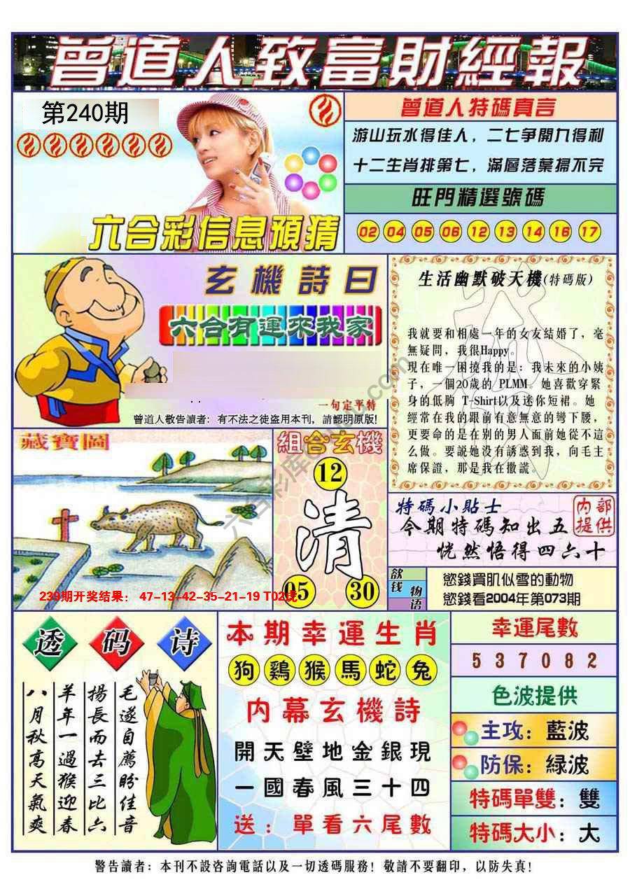 曾道人致福财经