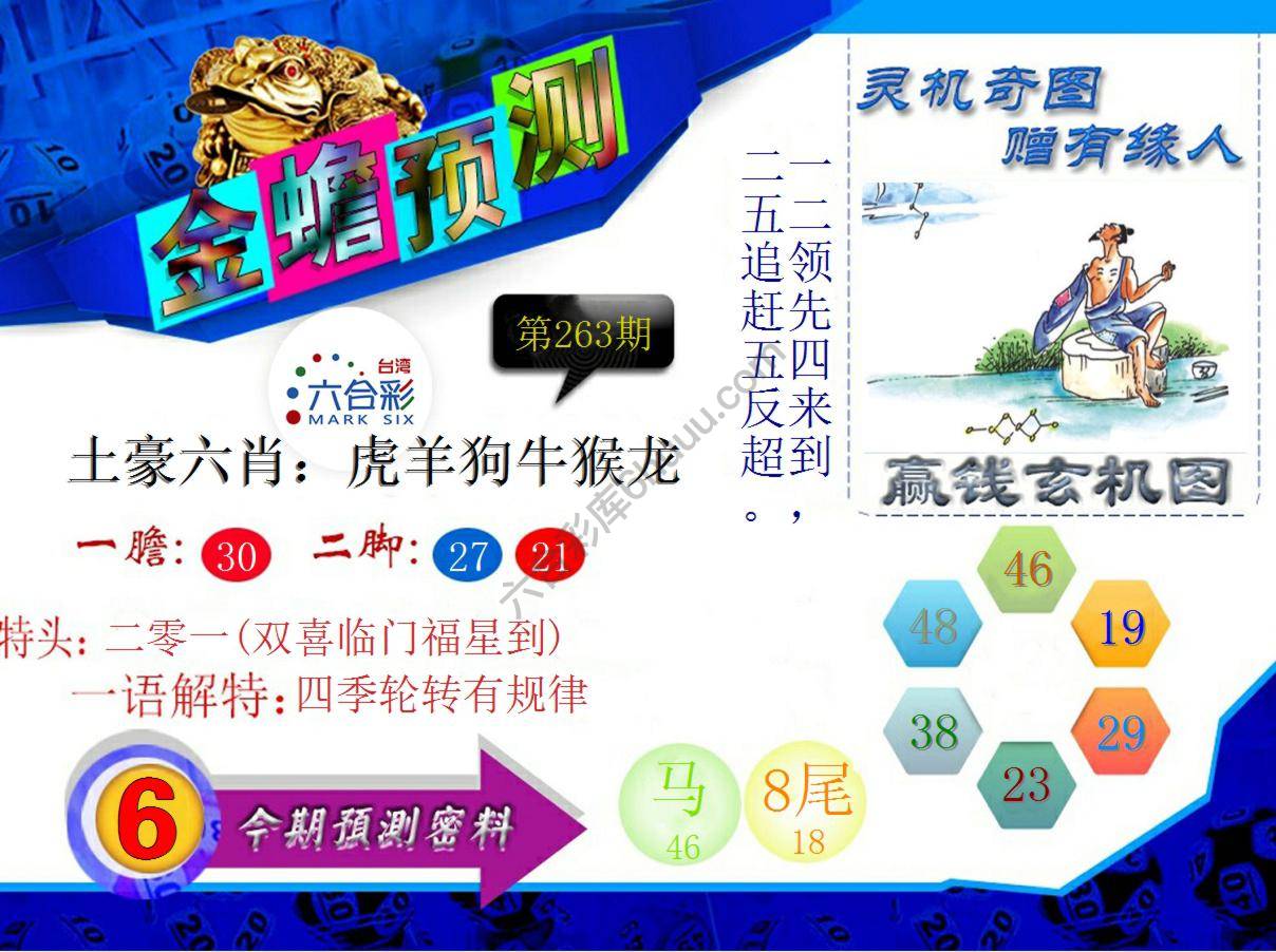 金蟾预测