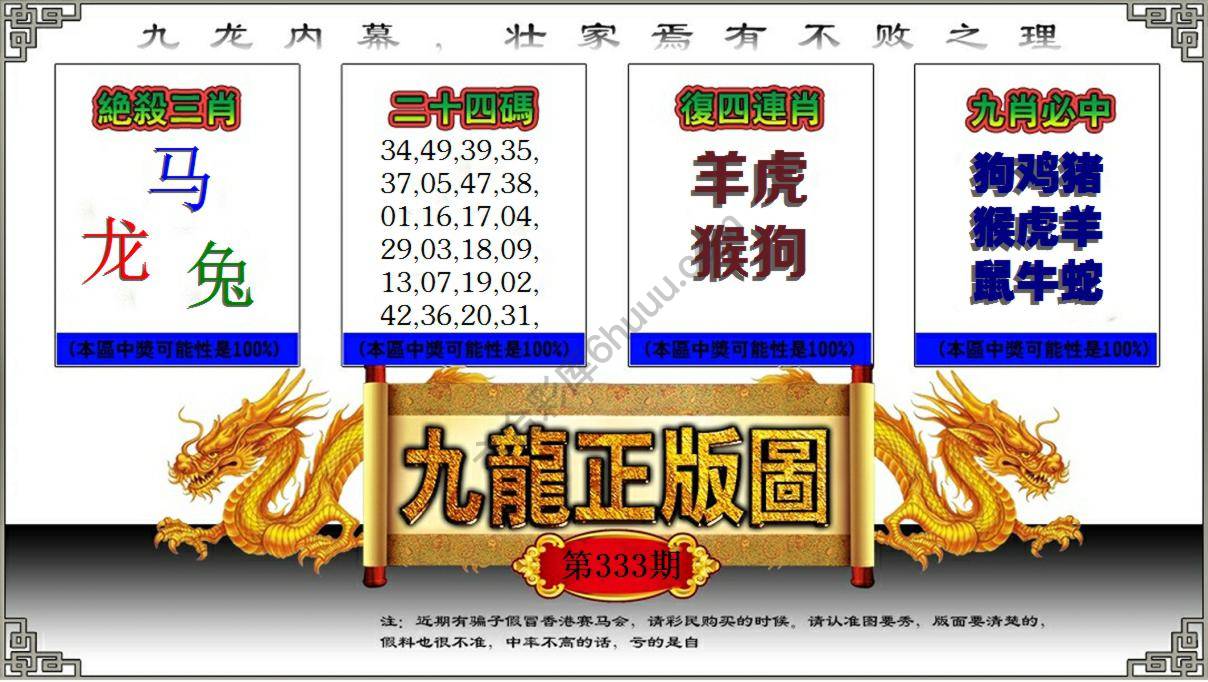 九龙正版图