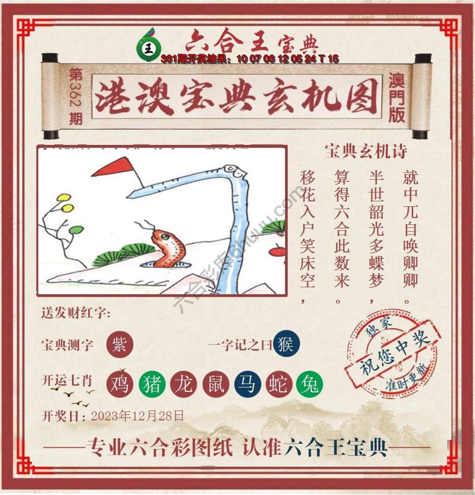 六合王港澳宝典玄机图