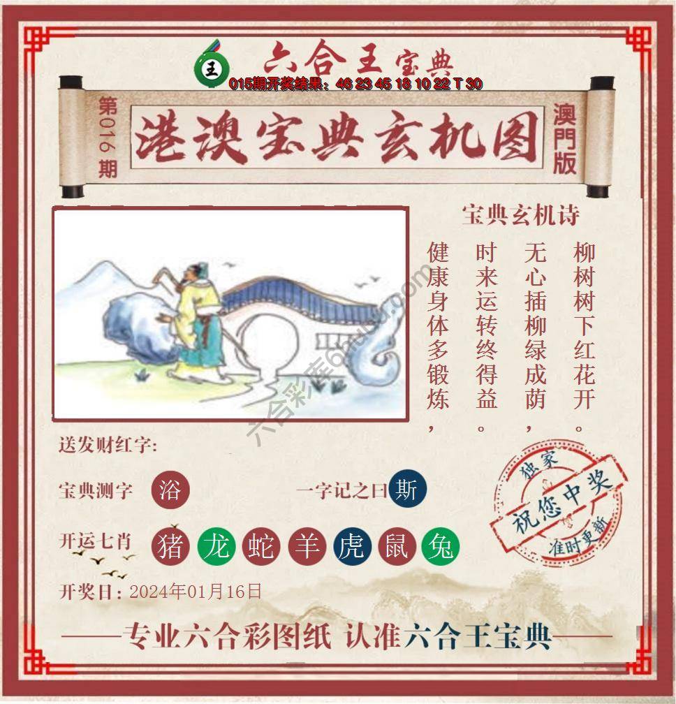 六合王港澳宝典玄机图