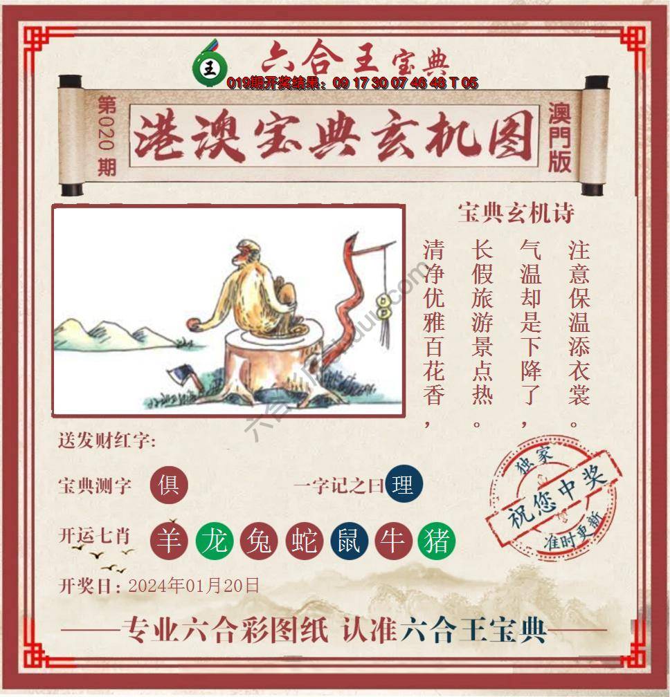 六合王港澳宝典玄机图