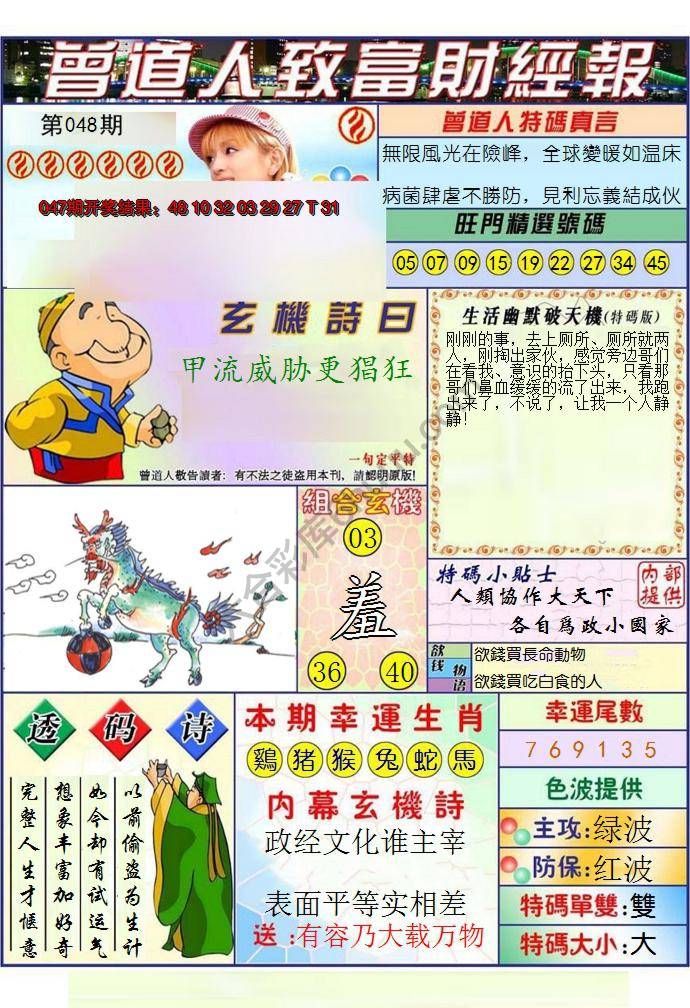 曾道人致福财经