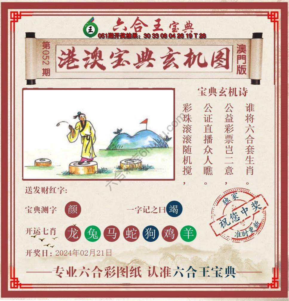 六合王港澳宝典玄机图