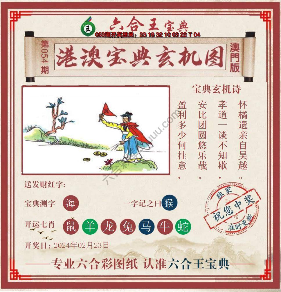 六合王港澳宝典玄机图