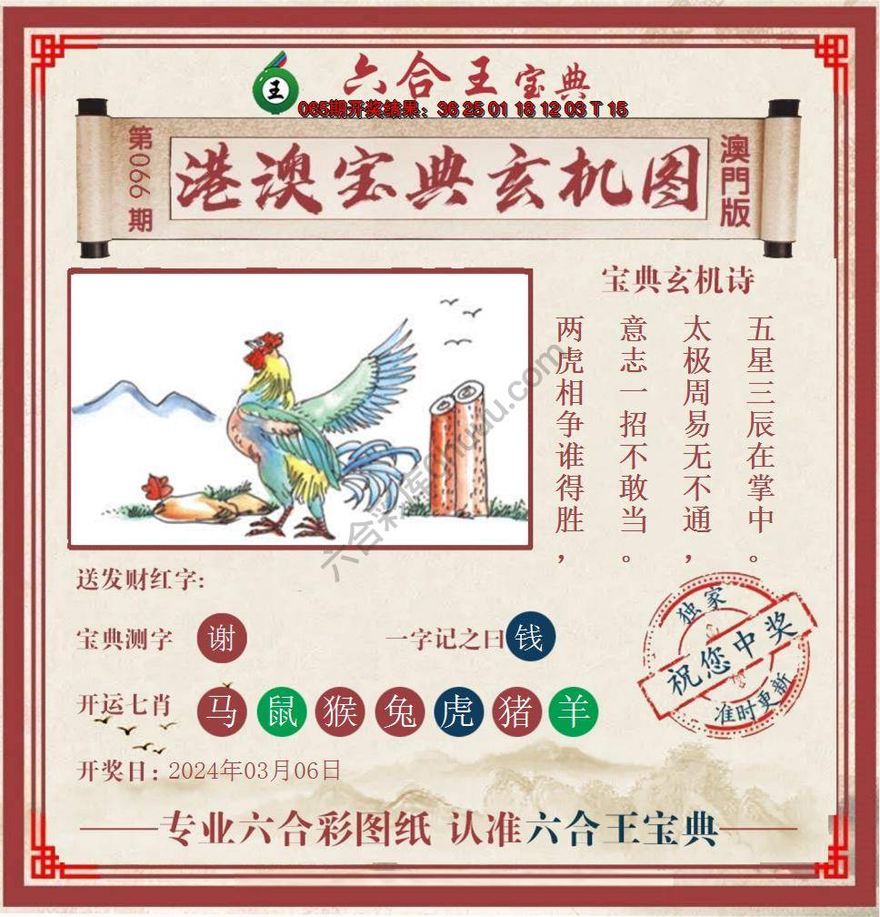 六合王港澳宝典玄机图