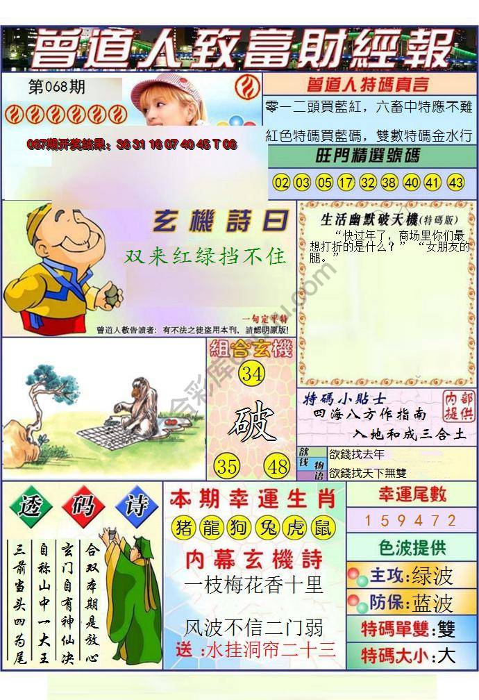 曾道人致福财经