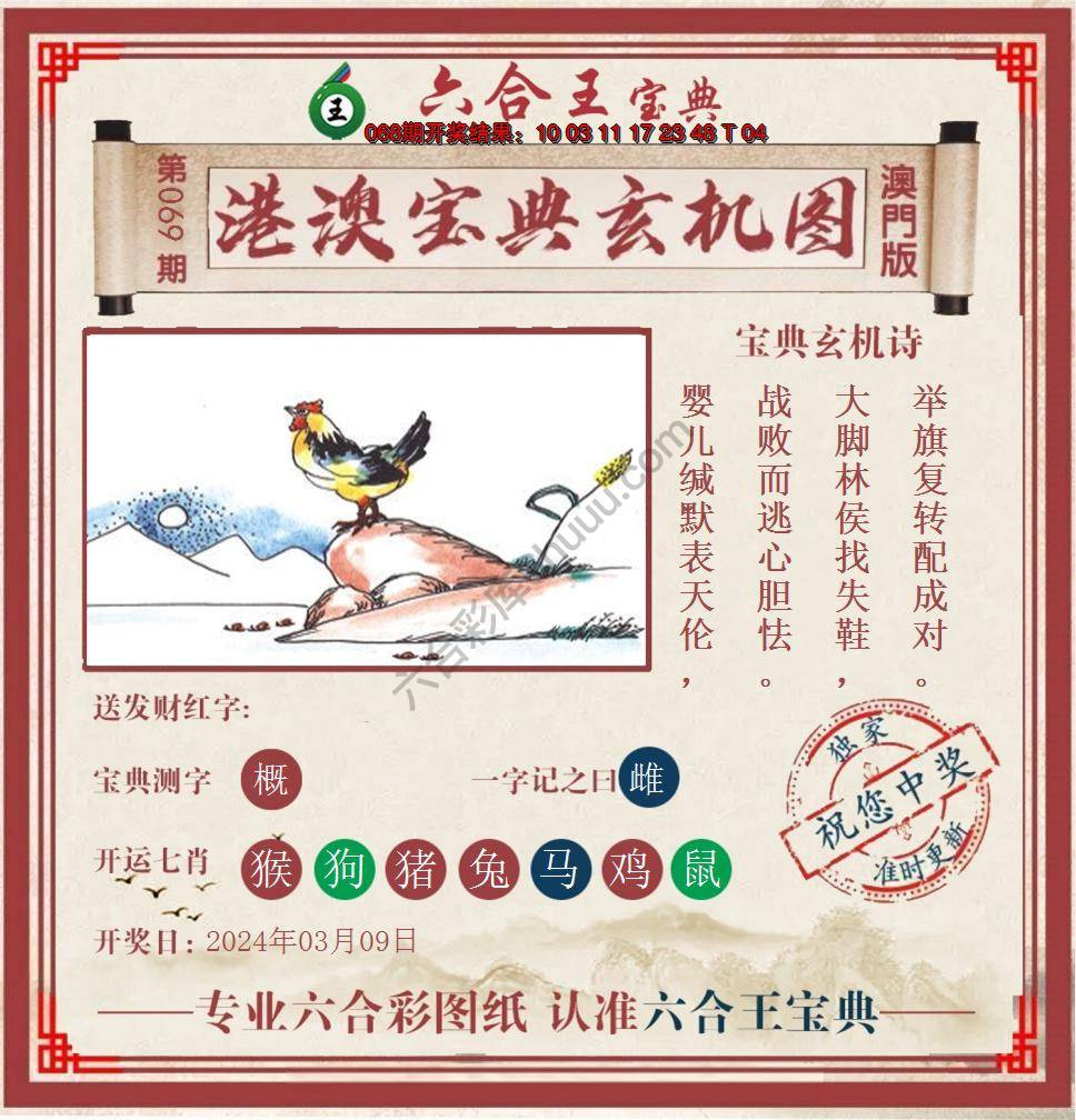 六合王港澳宝典玄机图