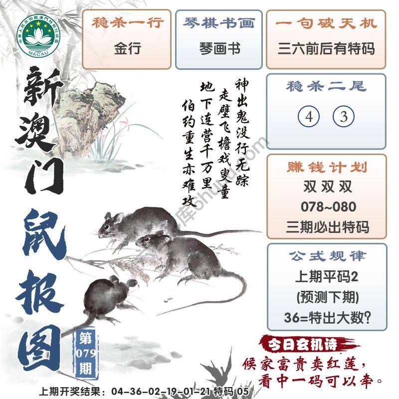 澳门鼠报图