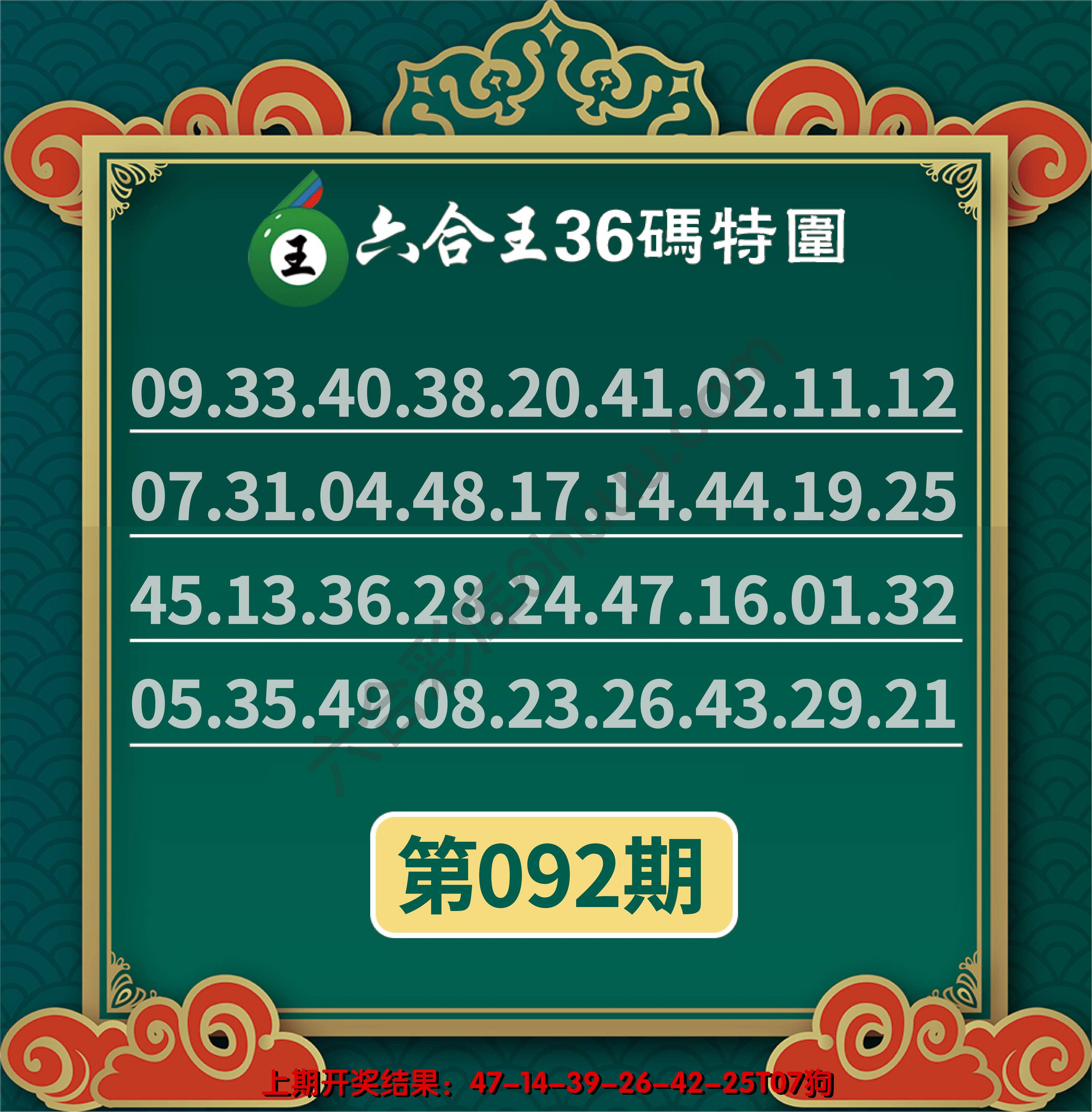 六合王三十六码特围