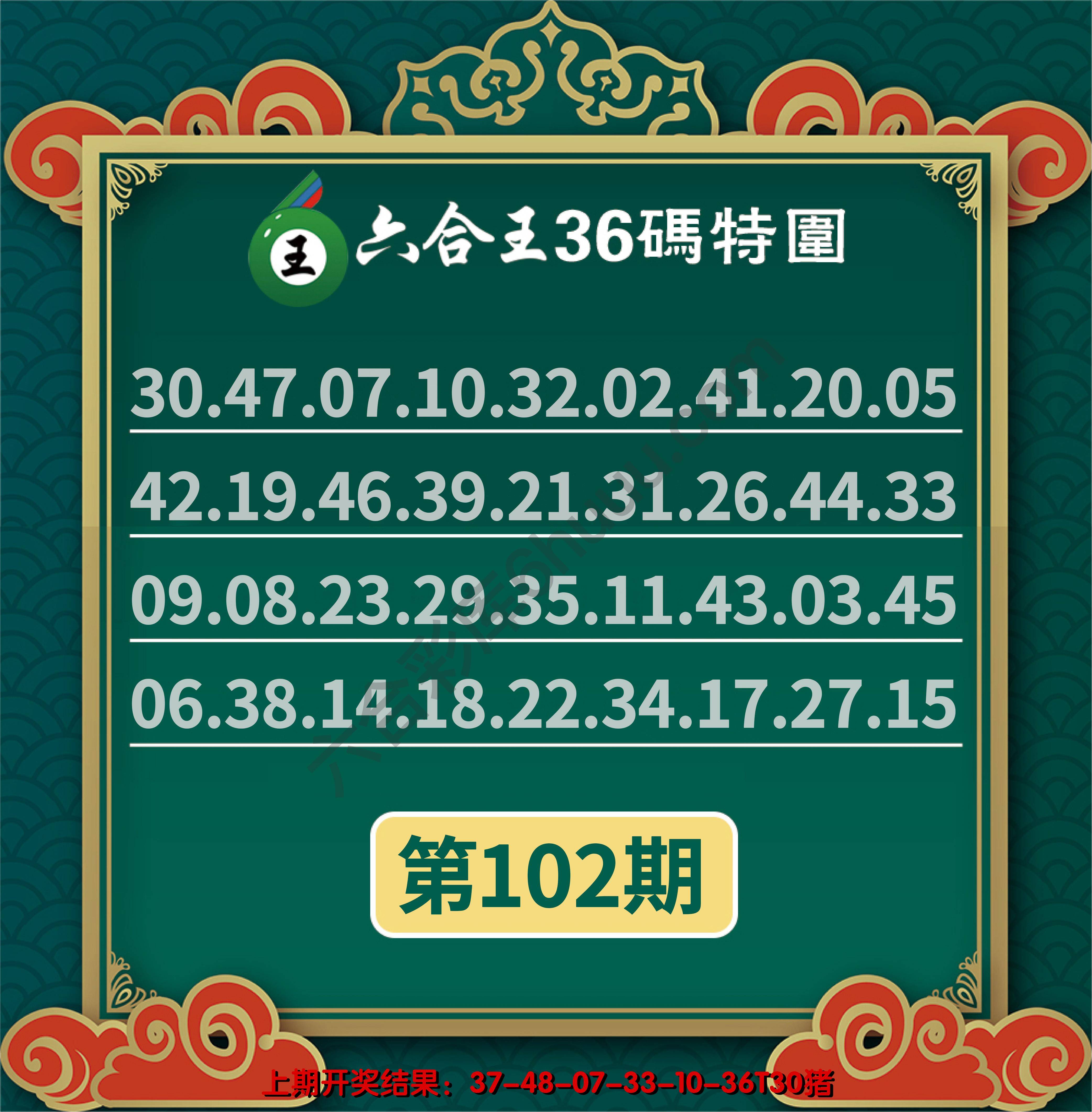 六合王三十六码特围