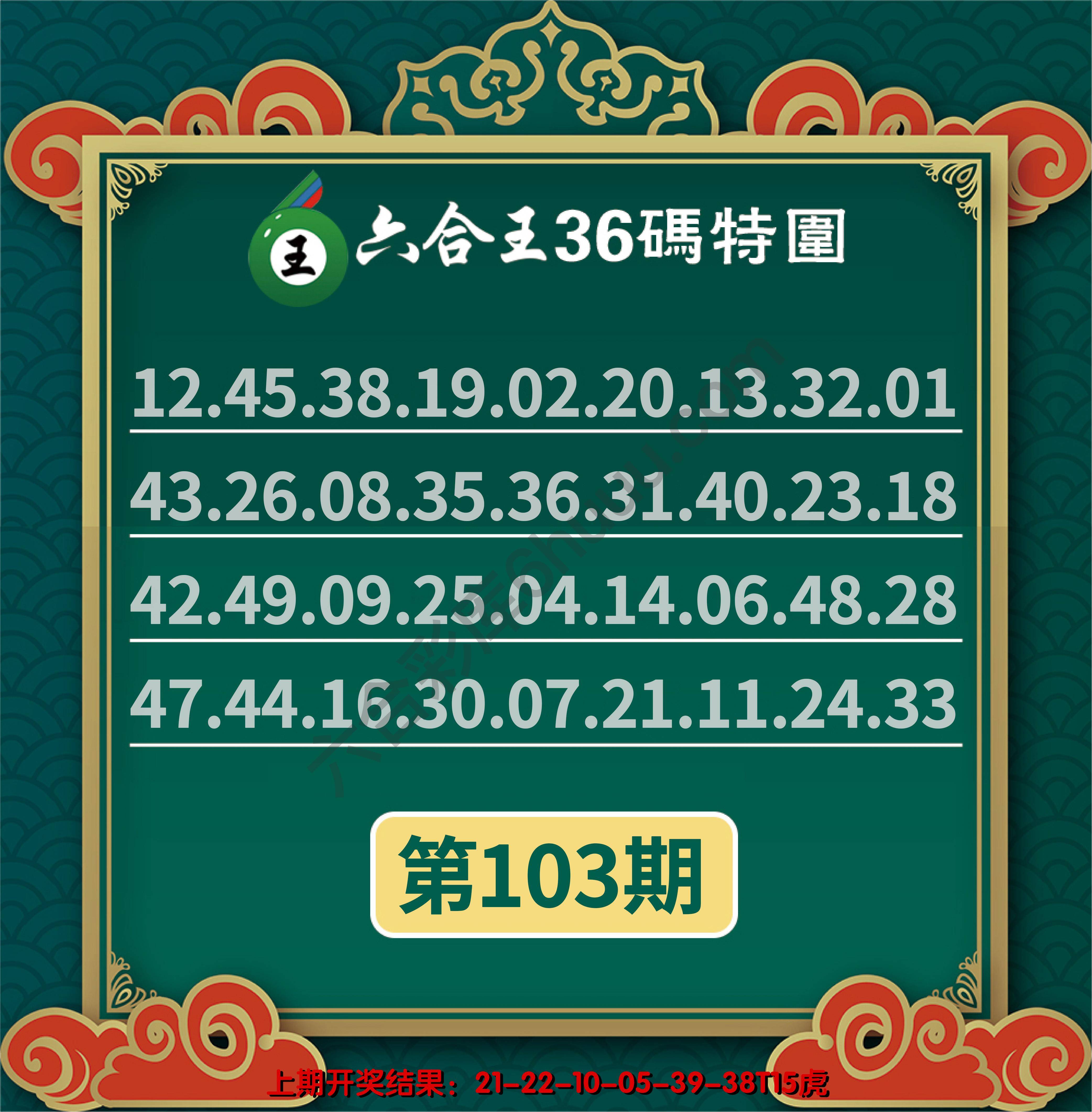 六合王三十六码特围