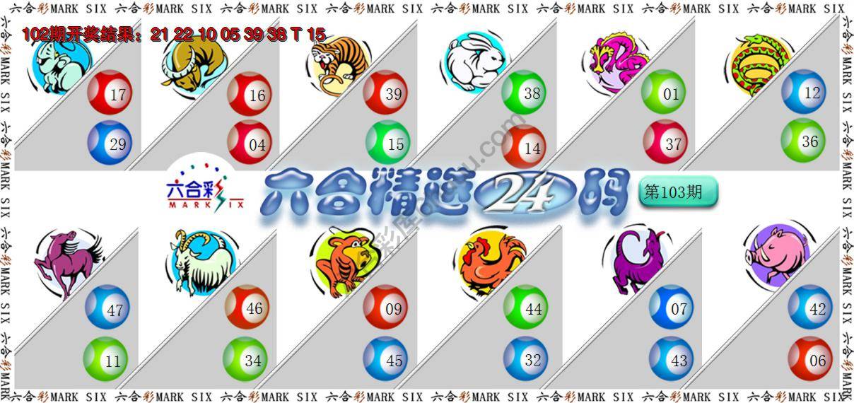 六合精选24码