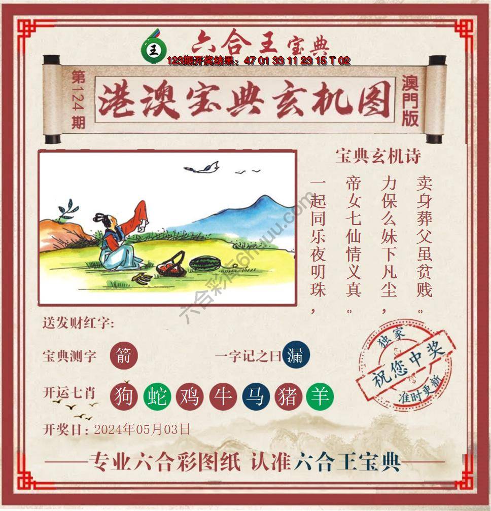 六合王港澳宝典玄机图