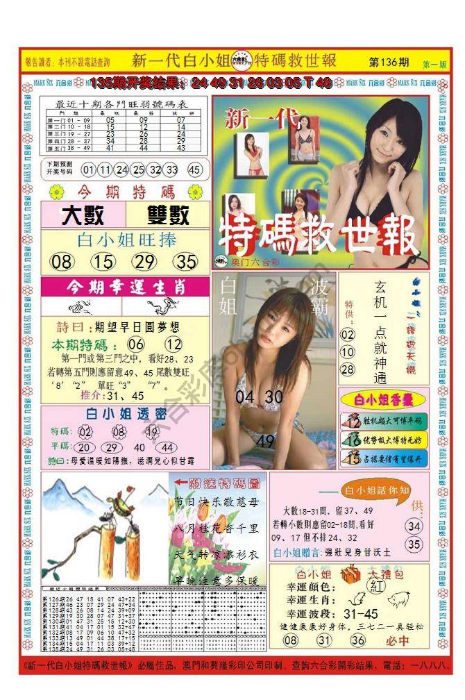 澳门特码救世报