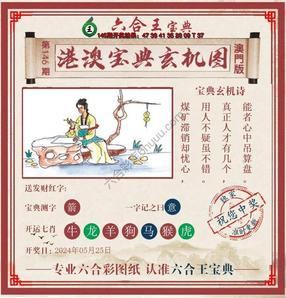 六合王港澳宝典玄机图