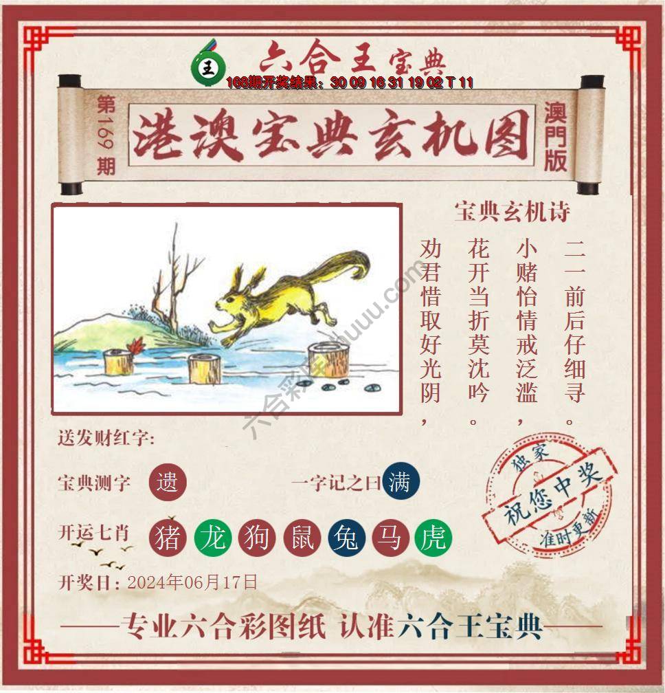 六合王港澳宝典玄机图