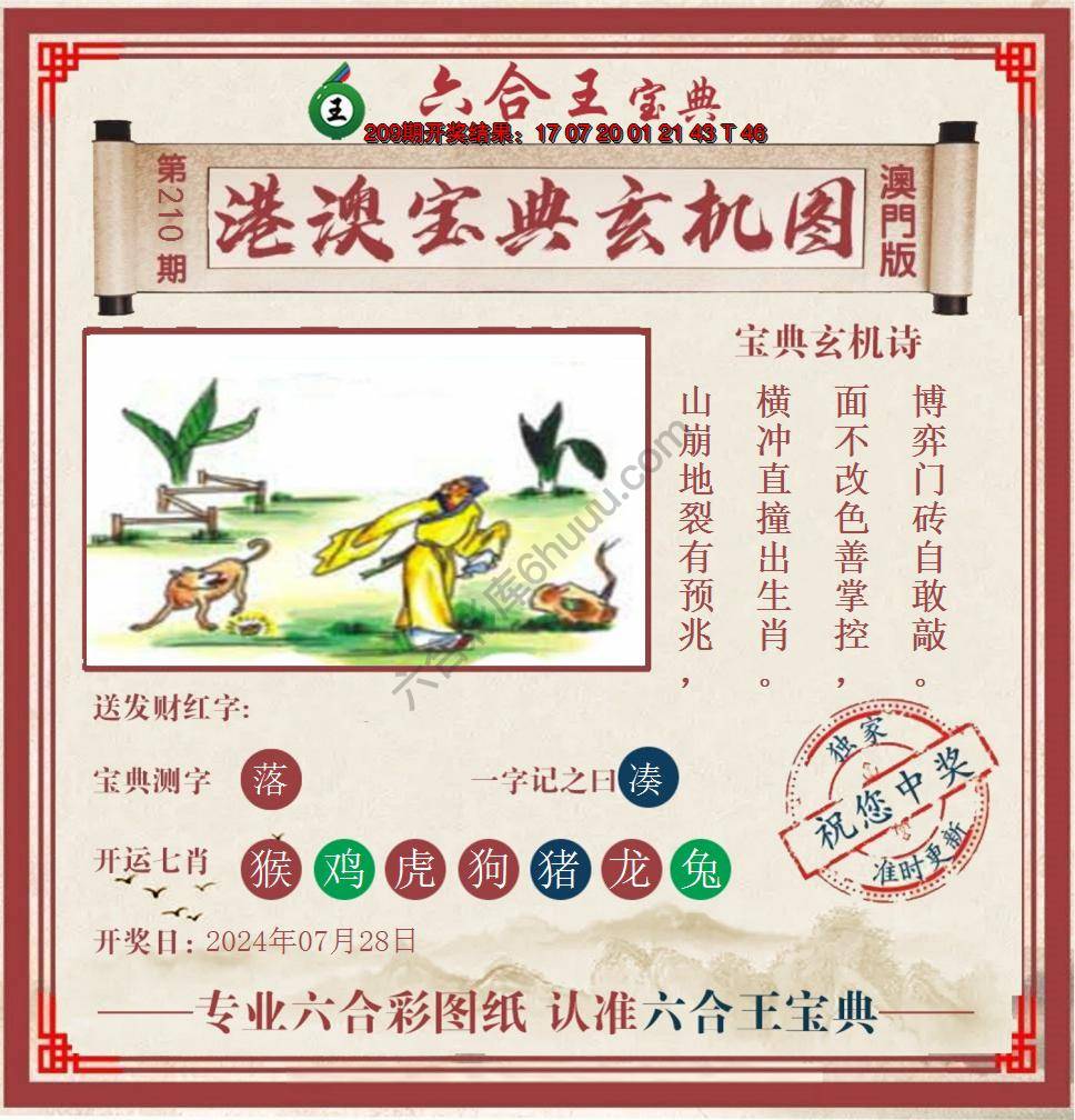 六合王港澳宝典玄机图