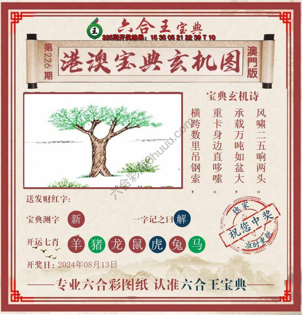 六合王港澳宝典玄机图