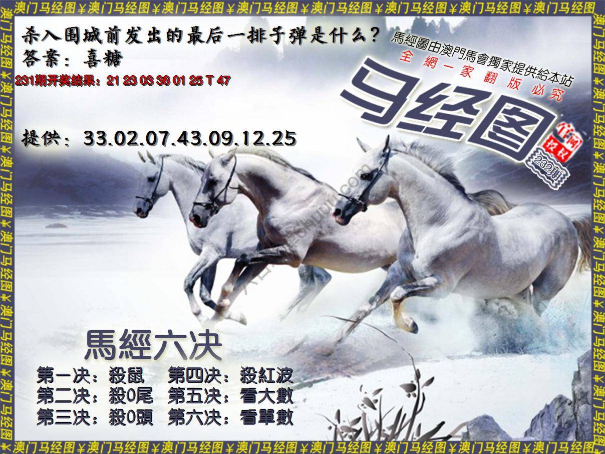 马经系列7
