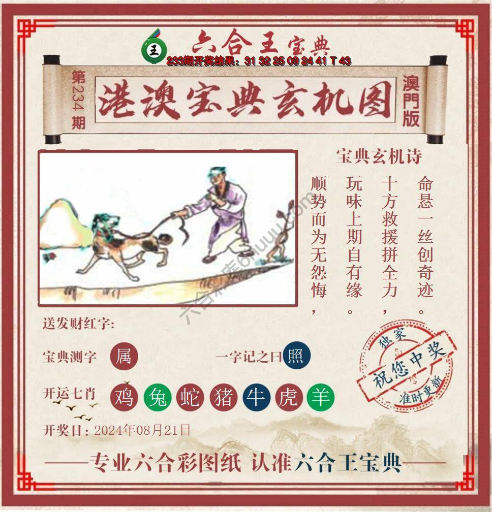 六合王港澳宝典玄机图