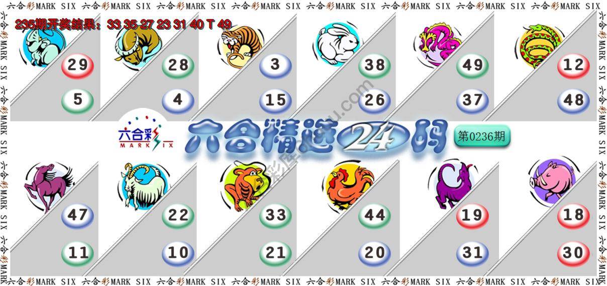 六合精选24码