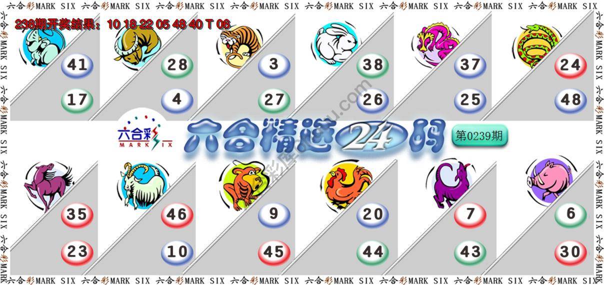 六合精选24码