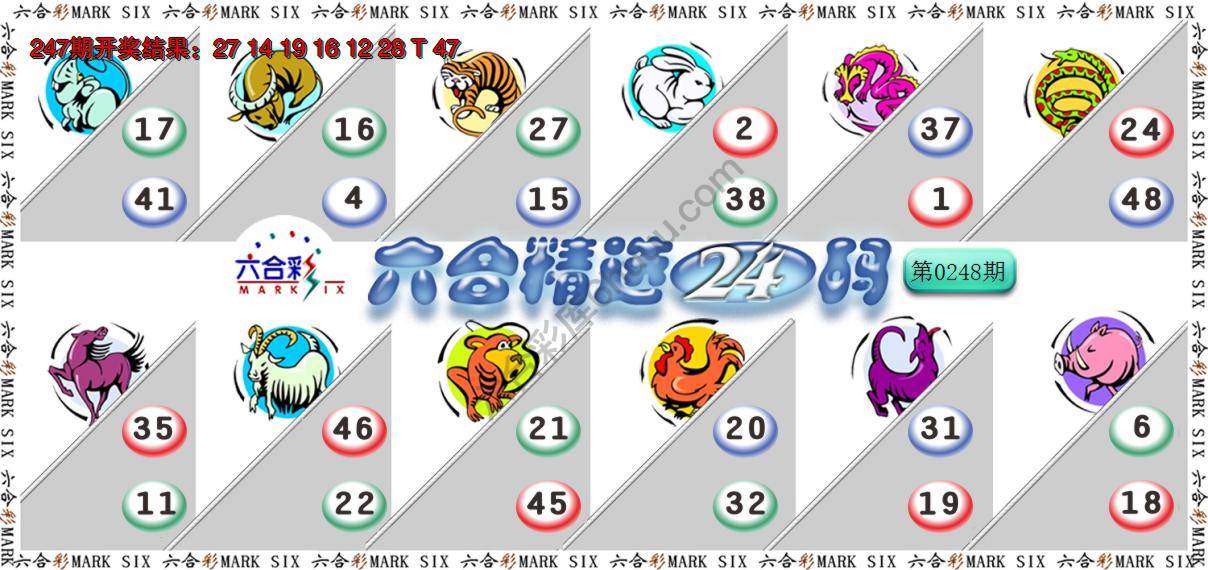 六合精选24码