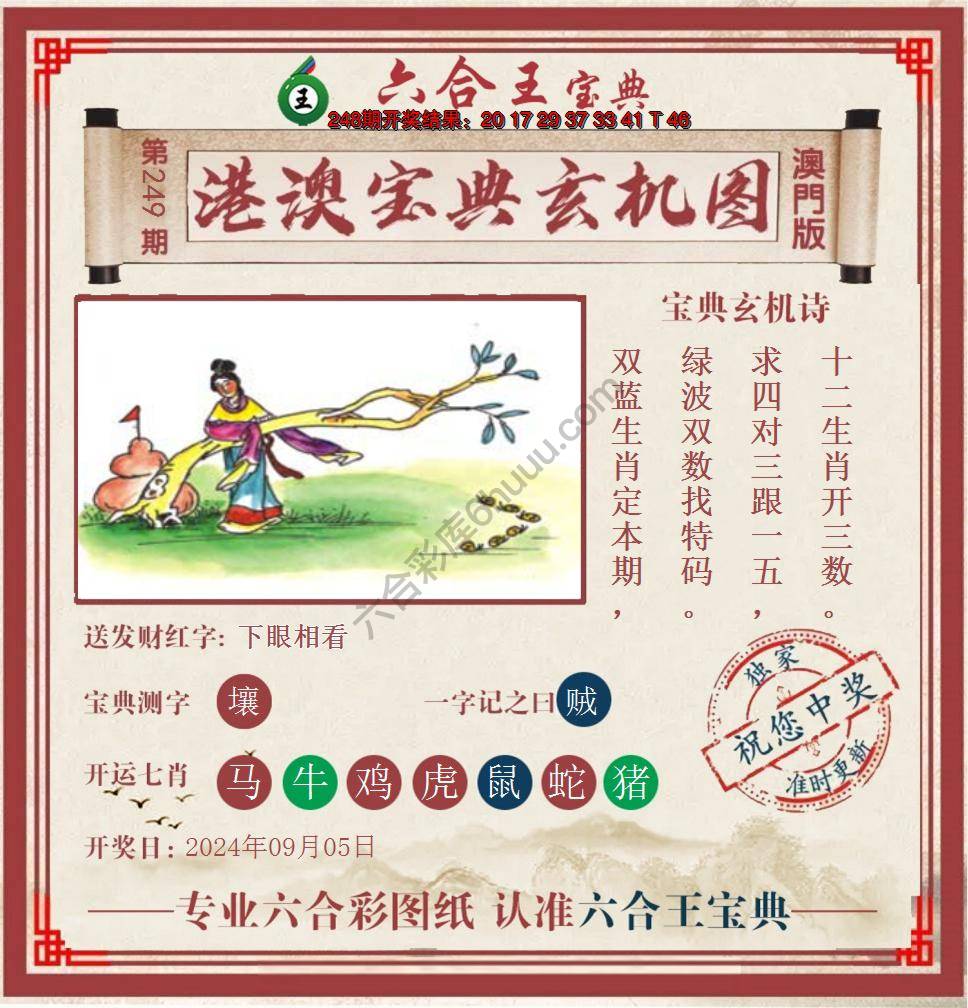 六合王港澳宝典玄机图