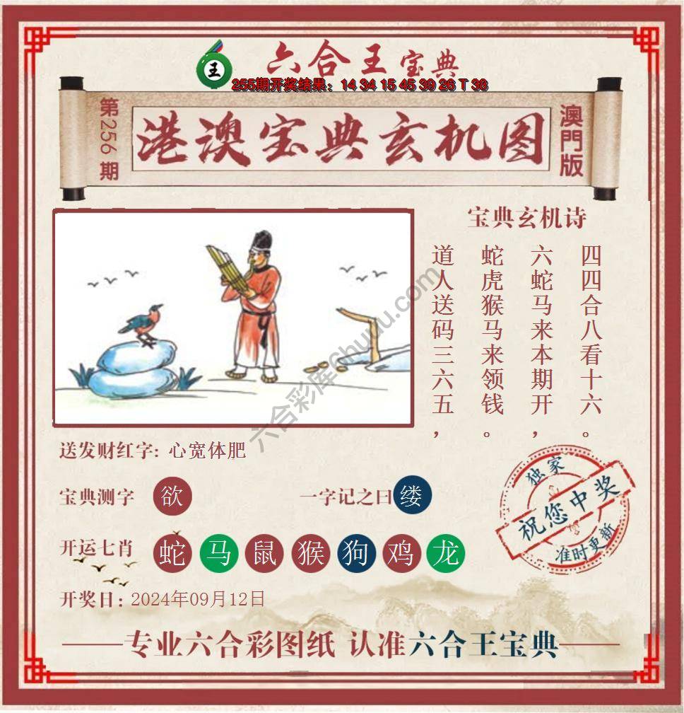 六合王港澳宝典玄机图