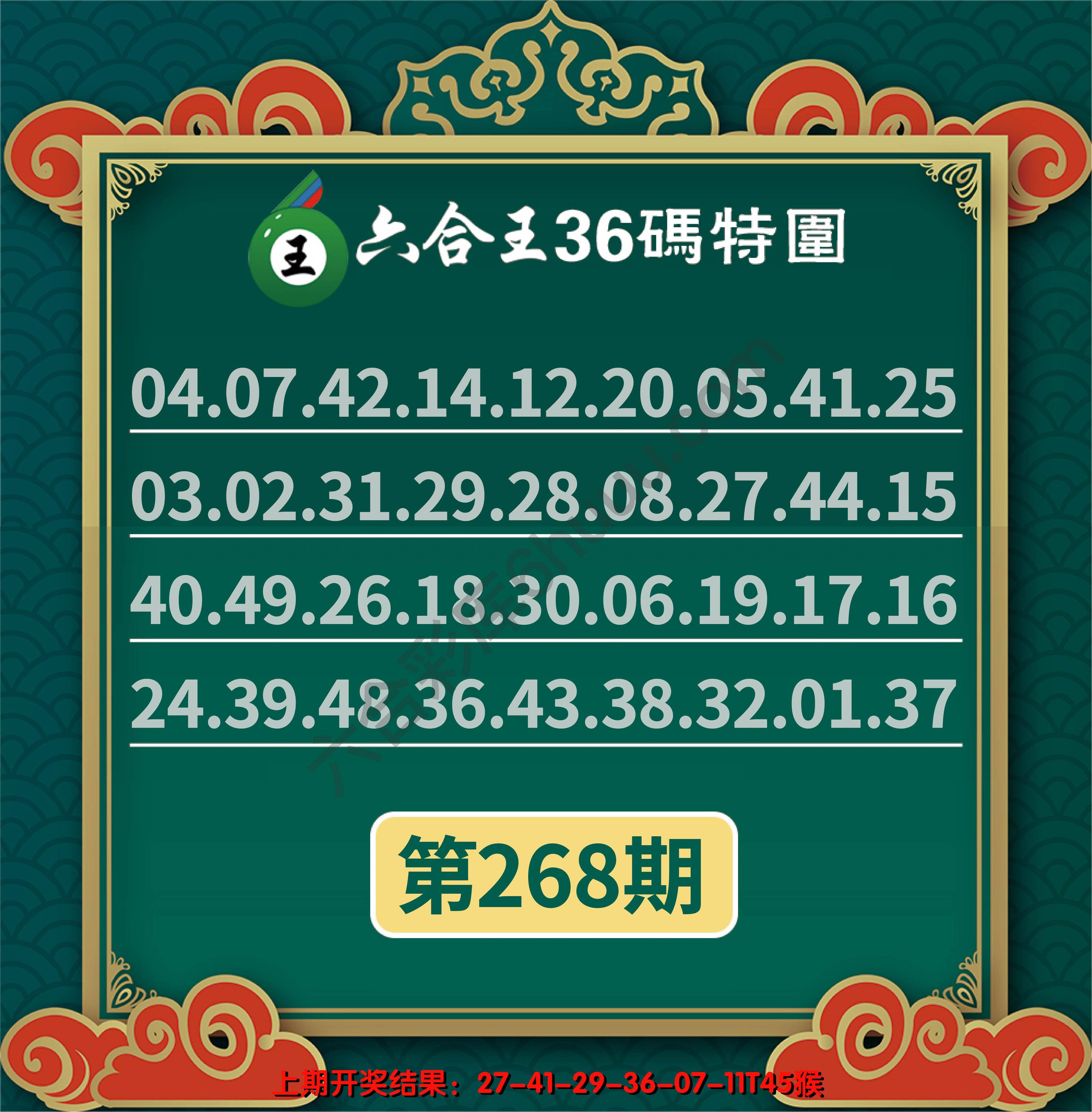 六合王三十六码特围