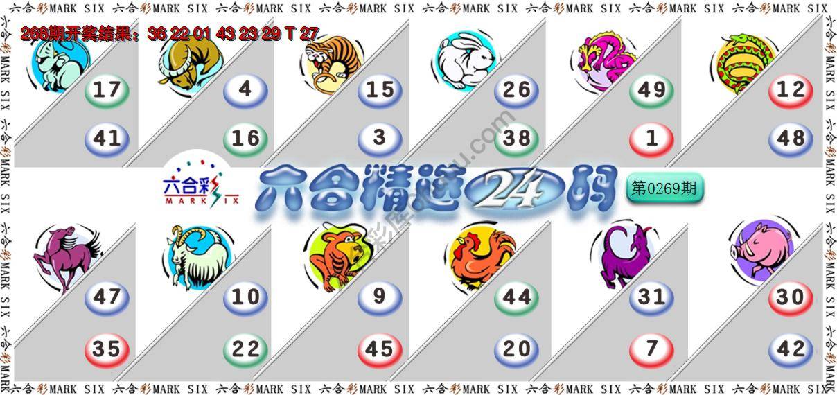 六合精选24码