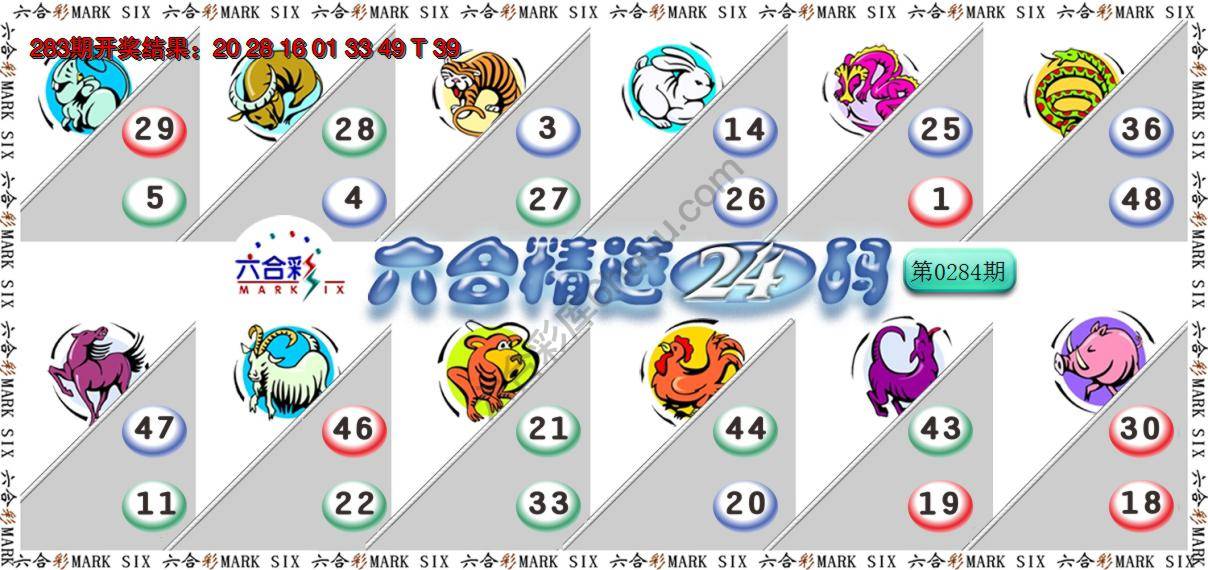 六合精选24码