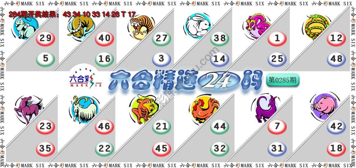 六合精选24码