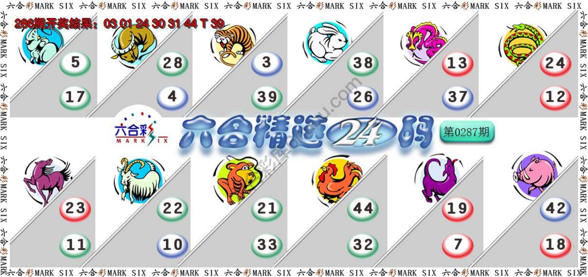 六合精选24码