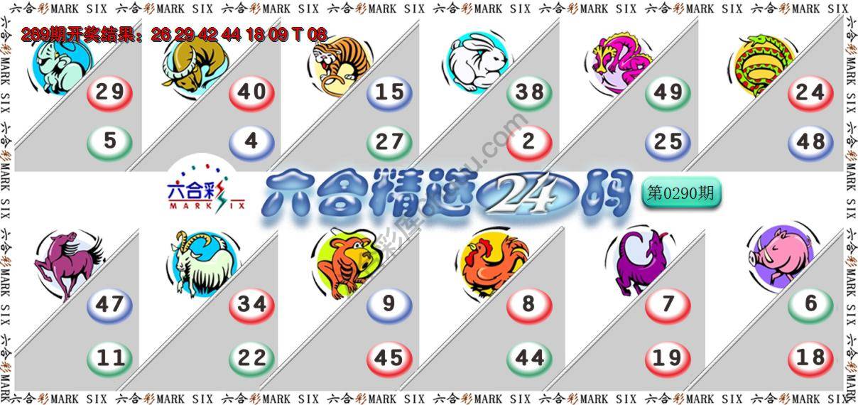 六合精选24码