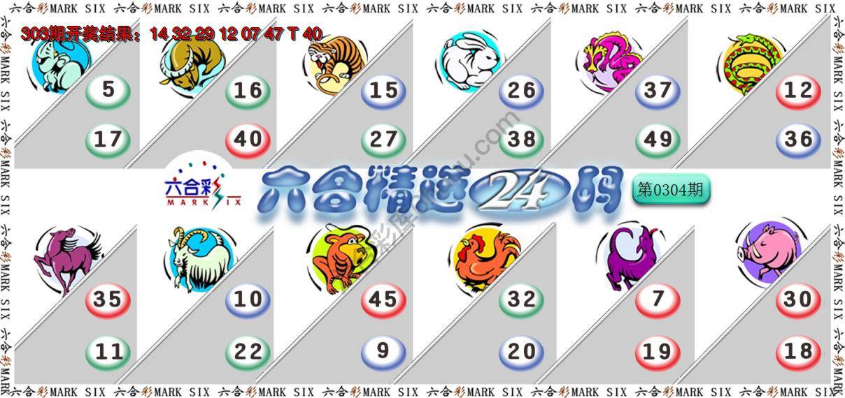 六合精选24码