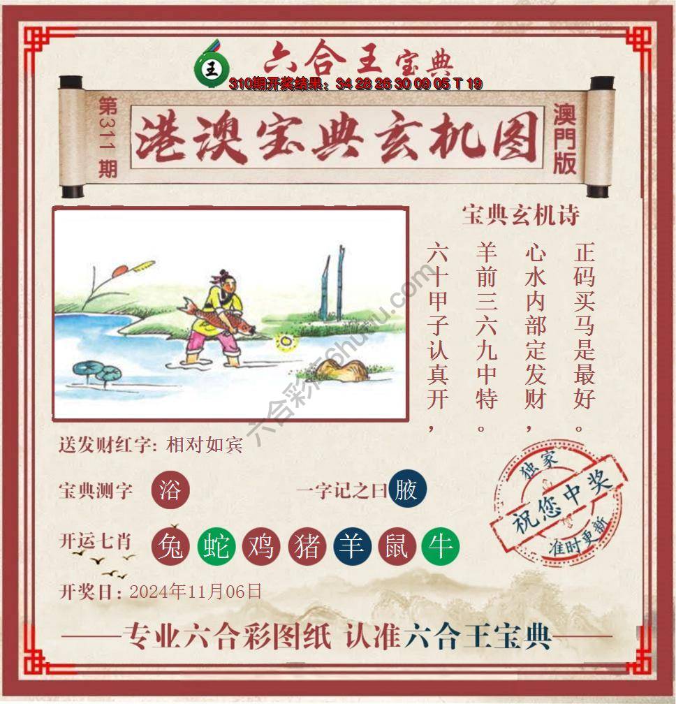 六合王港澳宝典玄机图