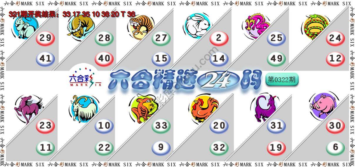 六合精选24码