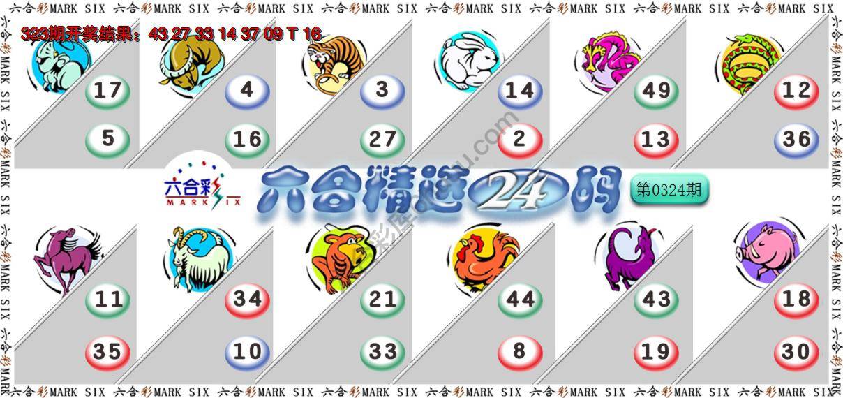 六合精选24码